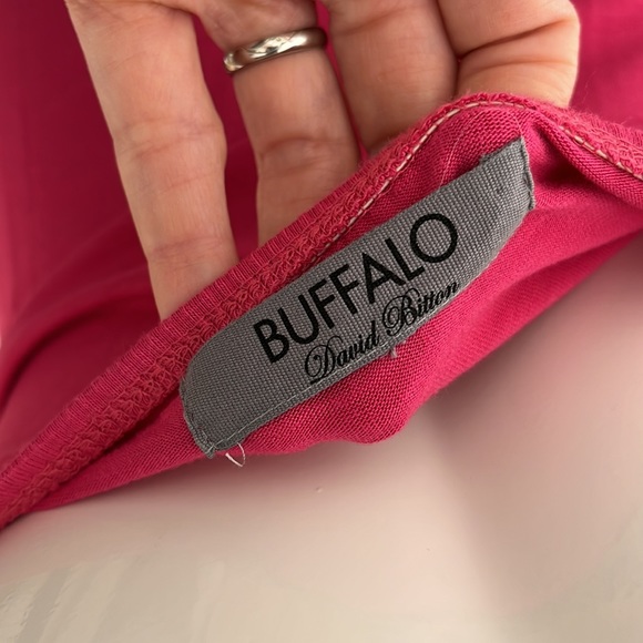 [S] BUFFALO DAVID BITTON Pink Halter Top - Picture 4 of 6